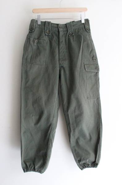 ベルギー軍 ビンテージ パンツ ワーク ヨーロッパ イギリス