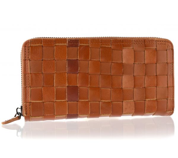 1円～ 送料無料 編み込み イタリアンレザーカジュアル イントレ