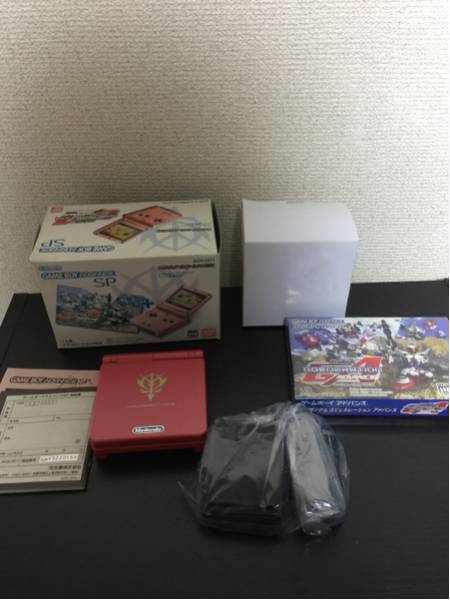 ゲームボーイアドバンスSP シャア専用モデル 新品 ガンダム