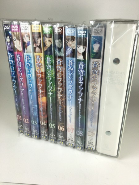 蒼穹のファフナー DVD ケース付 全巻セット HEAVEN AND EARTH 全30巻