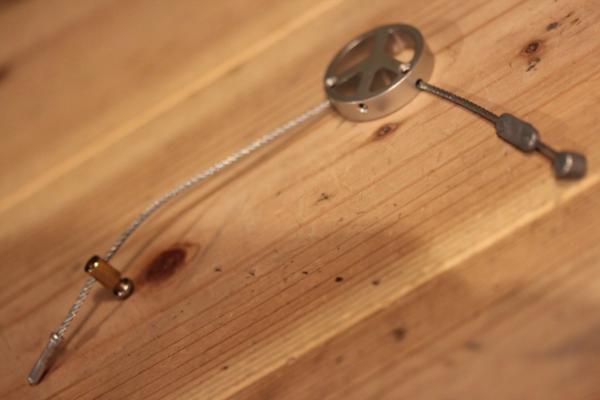 Mojo Ringle カンチ ケーブルハンガー ピース 銀 ③