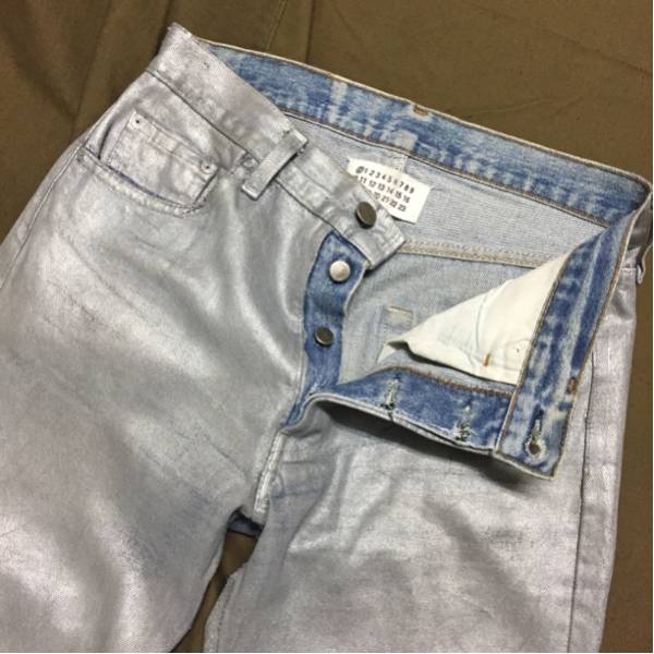 アーティザナル ペンキ デニム マルジェラ unused raf simons