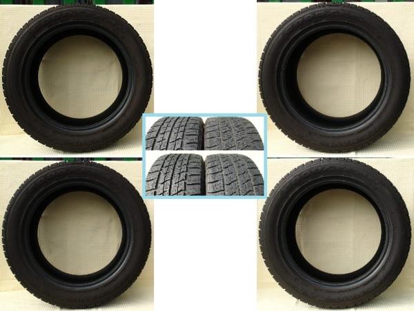 グッドイヤー215/55R17アイスナビ ZEAⅡ!一台分4本セット!2013年