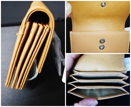 美品USED】☆COACH レザーカードケース コーチ シンプル COACHレザー