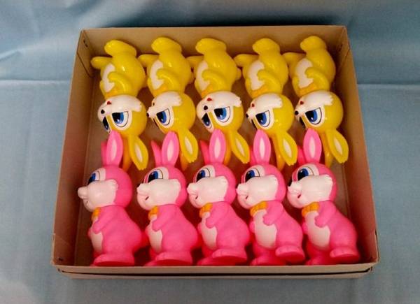 エスエス製薬 ピョンちゃん うさぎ ソフビ人形 フィギュア SS製薬
