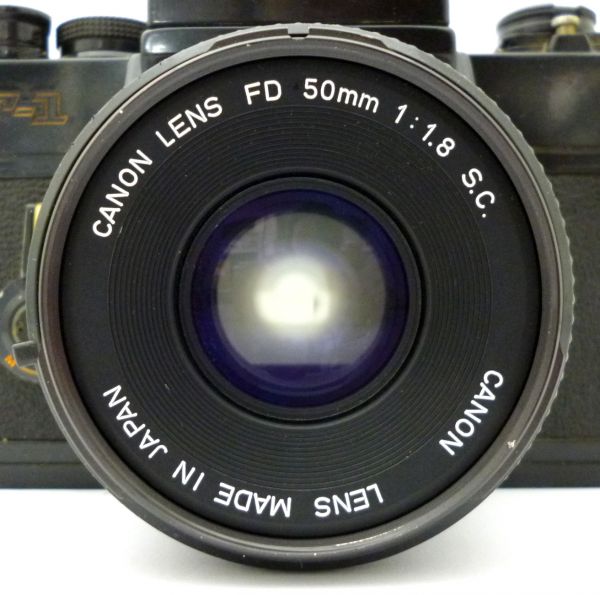 新作登場，2025 Canon F-1 LENS FD 50mm 1:1.8 S.C. キャノン 2IHN-053U