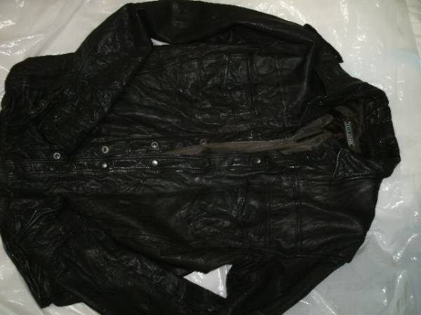 TETE HOMME　レザージャケット　M