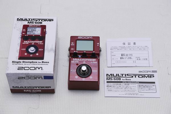 ZOOM MS-60B MultiStomp Bass Pedal