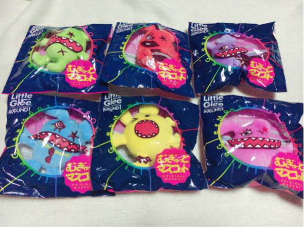 6種セット！ リトグリ むぎゅっとマスコット ラウワン スポッチャ情報