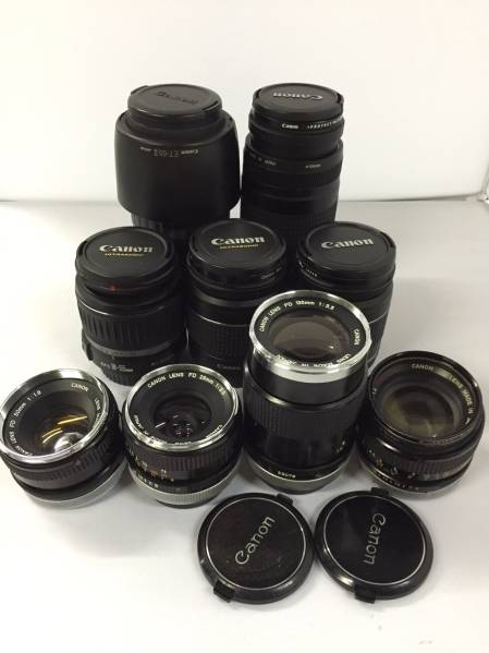 Canonのオールドレンズ16選 FDマウント・Lマウントの中古レンズを 