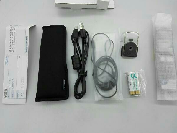 [美品]ソニー ICD-SX813(B)[ステレオICレコーダー ブラック]