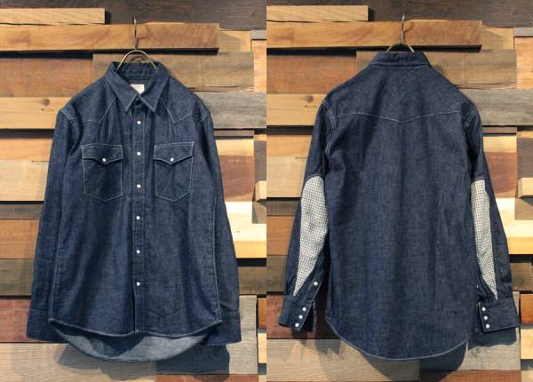 15ss visvim SS ALBACORE ONE WASH (CHECK) ビズビム シャツ