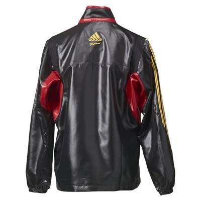 新品即決adidas Professional WブレーカーJKT Sサイズ 黒 BCM97