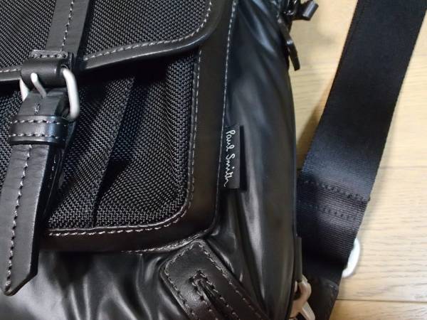 新品 Paul Smith ボディバッグ 黒（ポールスミス コーチ メンズ