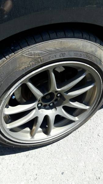 WORK EMOTION CR kai ワーク バリ山 9j 17インチ 114.3　4本　_2