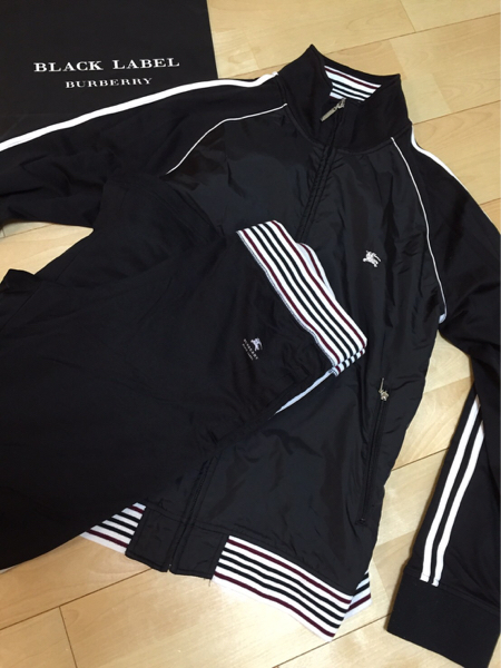 バーバリー ブラックレーベル ジャージ JKT セットアップ