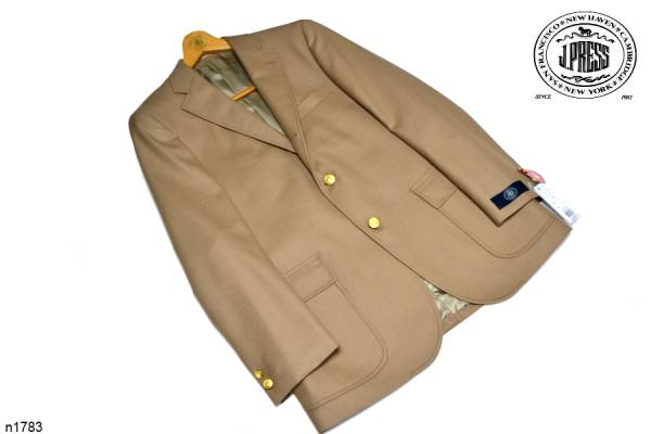 新品タグ付き J.PRESS Jプレス 金ボタンブレザー A7