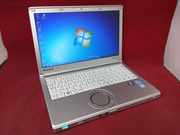 【Panasonic】Let's note CF-SX1 Core i5-2520M windows7 訳有 ;