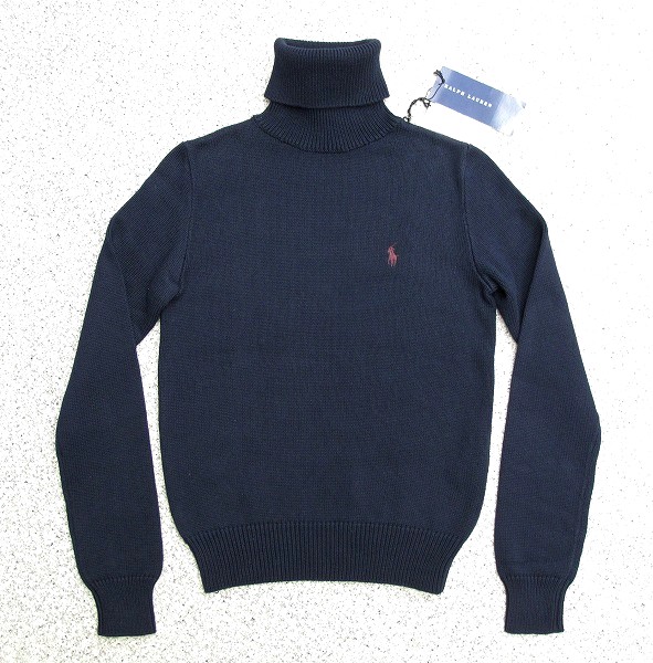 国内正規 ラルフローレン タートルネック ニットセーター 未使用