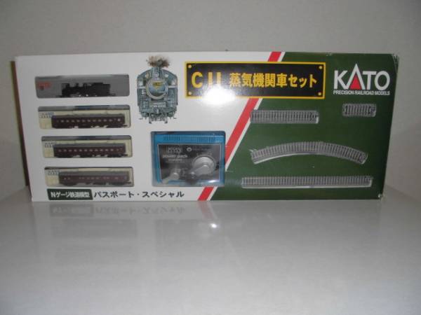 KATOパスポート・スペシャルC11蒸気機関車セット FJ289⁄1円スタート