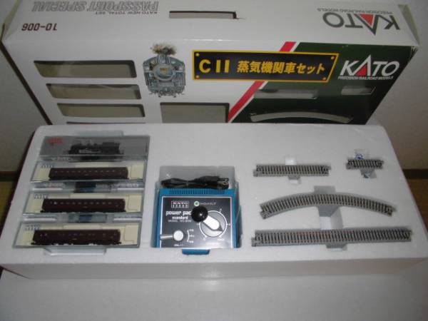 KATO Nゲージ C11 蒸気機関車セット パスポートスペシャル KATOパスポート・スペシャルC11蒸気機関車セット FJ289⁄1円スタート