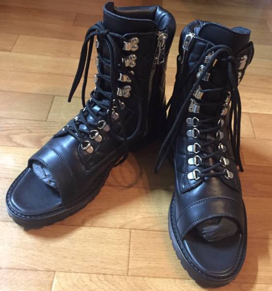 新品★ balmain バルマン レザー サイドジップ サンダル ブーツ