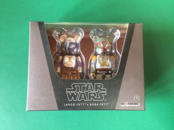Be@rbrick STAR WARS JANGO FETT BOBA FETT 100％ 2体セット
