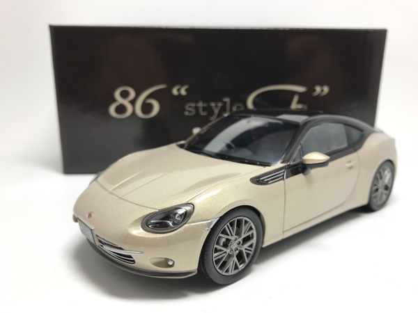 非売品 1/30 トヨタ 86 スタイル Cb ベージュ 即決