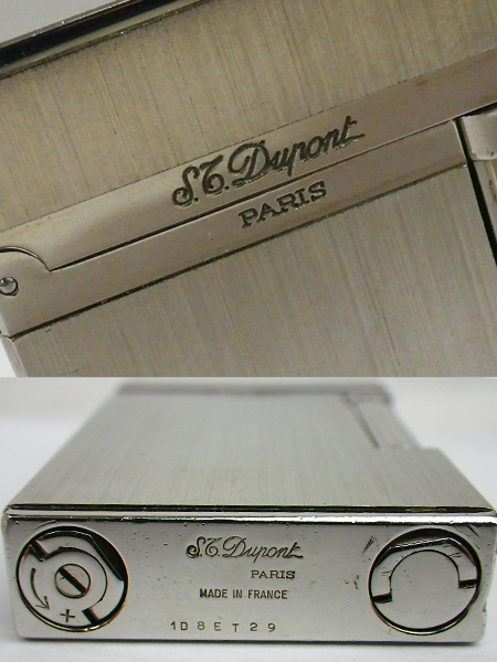 【デュポン】 S.T.DUPONT ライン2 ヘアライン 16404 着火OK