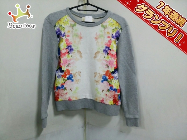 チェスティ トレーナー F レディース グレー×ピンク×イエロー