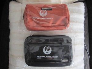 新品☆JAL ビジネスクラス アメニティ ゼロハリ 二点セットで