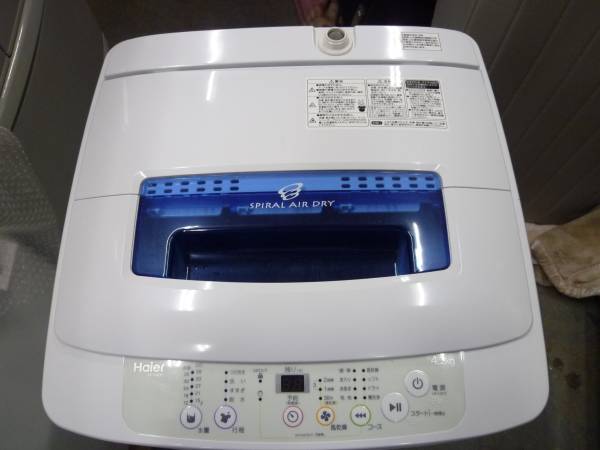 Y-822 美品 Haier/ハイアール 洗濯機4.2kg JW-K42K-K 2016年製