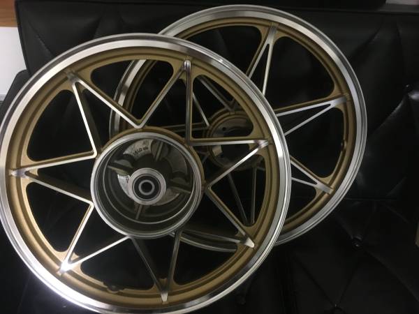 旧cb400fキャストホイールcb250t当時物美品