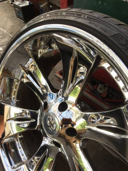 235/30R20 245/40R20 アルミ4本set　アストロ　ジャンク扱い