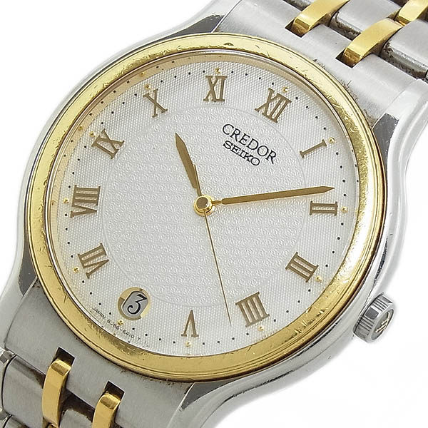 1円～セイコー/SEIKO【クレドール】8J86-6A00 メンズクォーツ☆