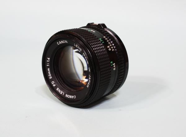 USED CANON New FD 50mm F1.4 キャノン