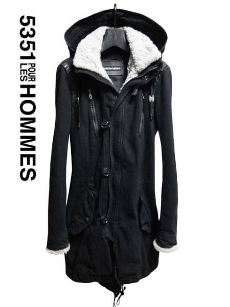 5351ムートンモッズ/シェラックBACKBONE■BACKLASH■wjk■NOID