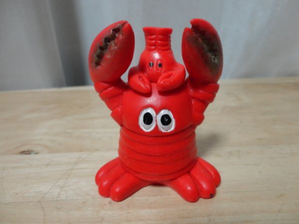 信用金庫 親子怪獣 カタグルマン ソフビ 貯金箱◆昭和 レトロ 信用金庫 親子怪獣 ソフビ貯金箱 貯金箱 ソフビ タットイ国の親子怪獣 買取