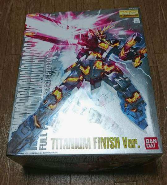 MG チタニウム フィニッシュ ユニコーンガンダム 2号機 バンシィ
