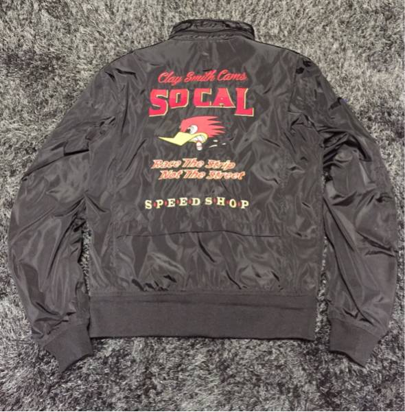 クレイスミス 黒/LL ウインドブレーカー ジャケット SO CAL 美品