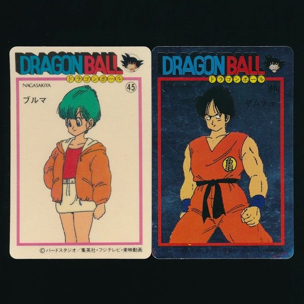 ドラゴンボール ナガサキヤ ブルマ ◇超極美品クラス 3弾 0 シール