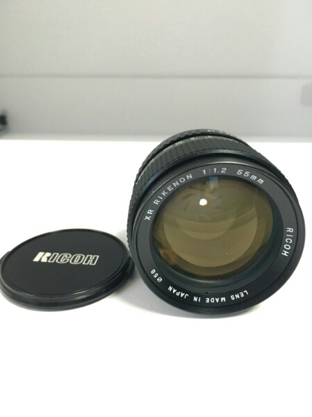 RICOH XR RIKENON 1:1.2 55mm リコー レンズ カメラ