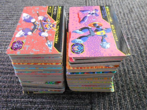 M 昔のカードダス ロックマン 約2箱分 1994年 @510 M 昔のカードダス ロックマン 約2箱分 1994年 @510