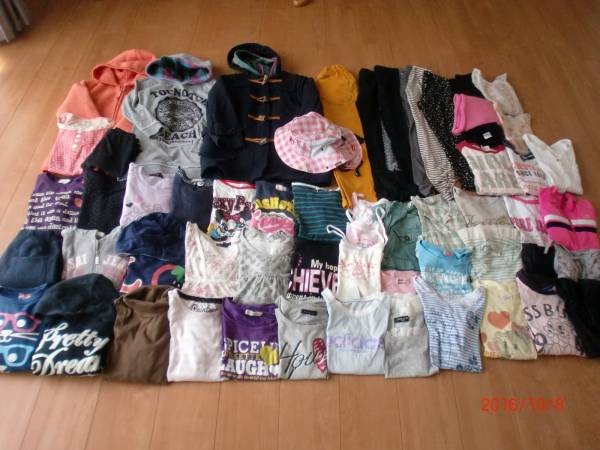 キッズ 女の子 130サイズ 59点まとめ売り 福袋