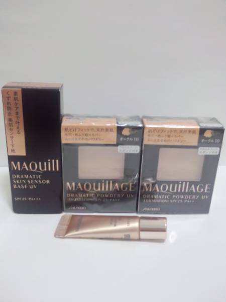 マキアージュ ドラマティックパウダリー オークル10 ＆化粧下地