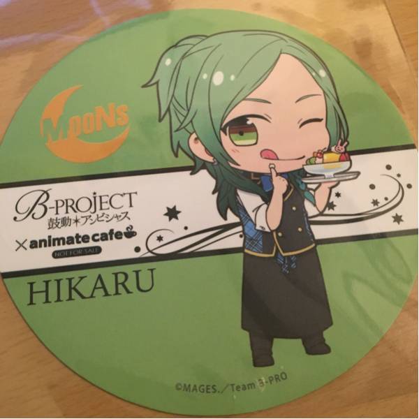 Bプロ アニカフェ コースター 王茶利_1