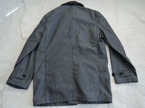 バズリクソンズ ごま塩 ジャケット コート ホースレザー襟 M