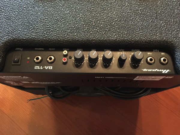 AMPEG BA-112 アンペグ ベース アンプ 美品 ホビー、カルチャー ヘッド
