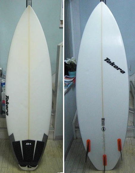 程度良好 トコロ Tokoro C-KRETモデル MW社製USEDボード (5'8)