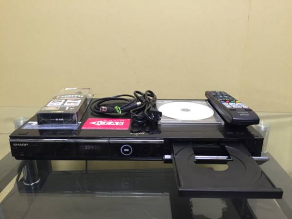 シャープ BD-HDW75 HDD/BD 2番組W録 500GBリモ等フル装備！ ブルーレイ